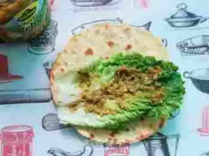 Make Take the chicken roll step 10
