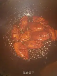 Make Red chicken wings step 6