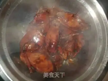 Make Red chicken wings step 7