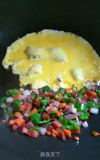 Make Five-colored rice step 3