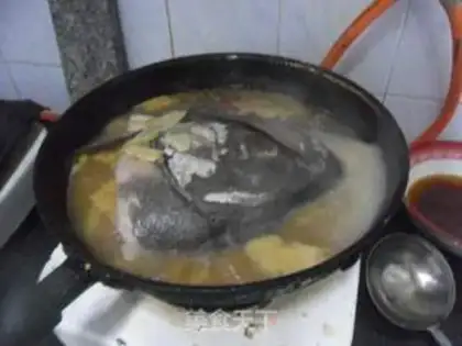 Make Sour fish head step 7