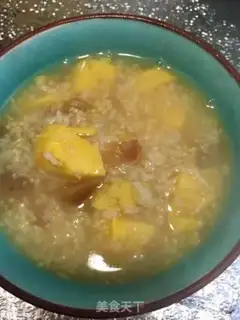 Make Red potato date, 2 m porridge step 8