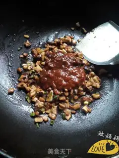 Make Spaghetti mushroom sauce step 6