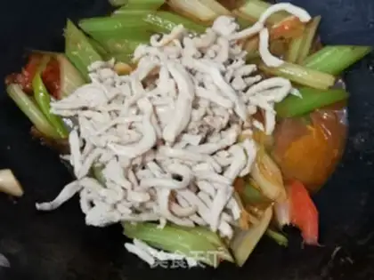 Make Celery chicken gravy step 7