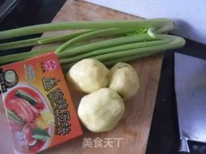 Make Sour celery step 0
