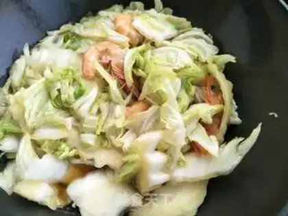Make Shrimp cabbage step 6