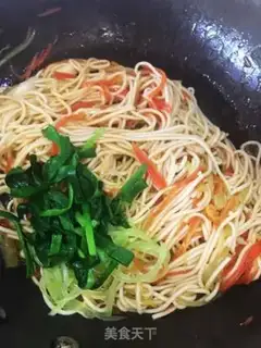 Make Three pieces of noodles step 7