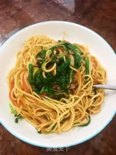 Make Three pieces of noodles step 8