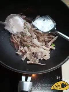 Make Spicy squid head step 5
