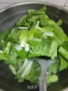 Make Clear the cabbage step 1