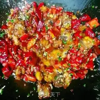 Make Spicy chicken step 8
