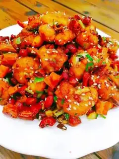 Make Spicy chicken step 10