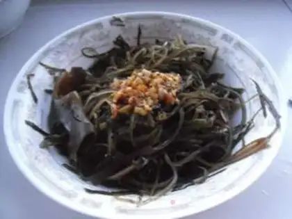Make Garlic seaweed step 10