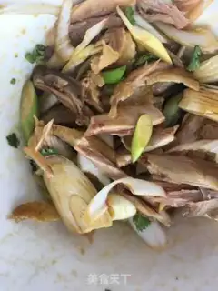 Make Onion hand tore chicken leg step 14