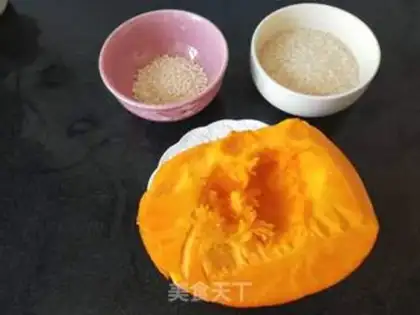 Make Soft pumpkin porridge step 0
