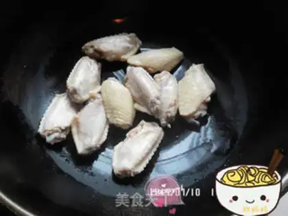 Make No oiled Coke chicken wings step 2