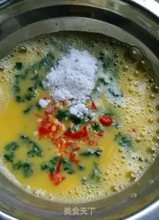 Make Celery pickles, rice pepper, egg fever step 5