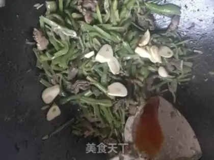Make Soybeans with beef step 6