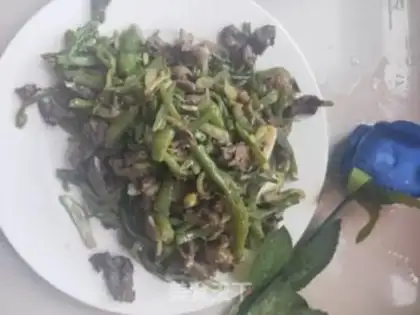 Make Soybeans with beef step 7