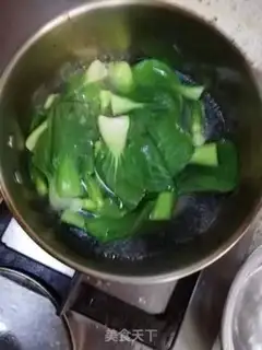 Make Dry shrimp congee step 1