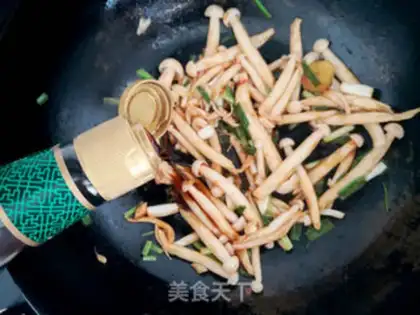 Make White mushrooms step 5