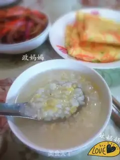 Make Corn congee step 4