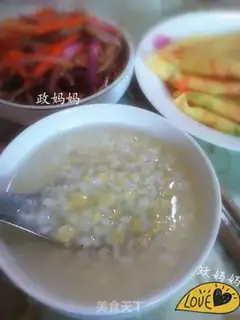 Make Corn congee step 5