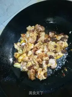 Make Onions, chicken legs step 5