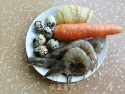 Make Shrimp egg dumpling soup step 0