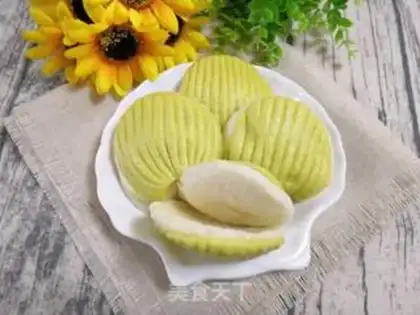 Make Little new shell buns step 21