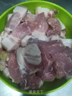 Make Radish meat step 0