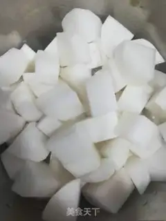 Make Radish meat step 1