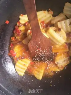 Make Pepper potato chips step 7
