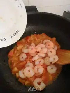 Make Tomato shrimp step 7