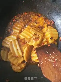 Make Pepper potato chips step 8