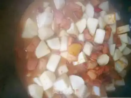 Make Radish meat step 6