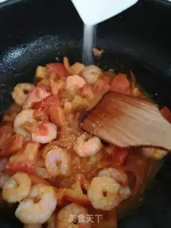 Make Tomato shrimp step 11