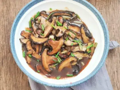 Make Fried mushrooms step 6
