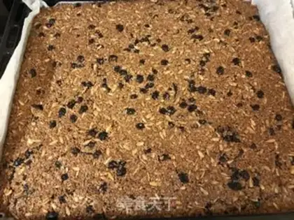 Make The oatmeal bar step 11