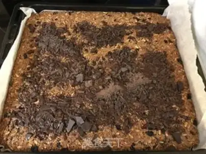 Make The oatmeal bar step 12