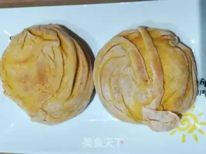 Make A thousand-storey pumpkin waffles step 9