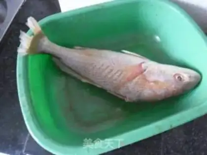 Make Burning yellow fish step 0