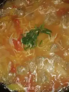 Make Tomato noodles step 8