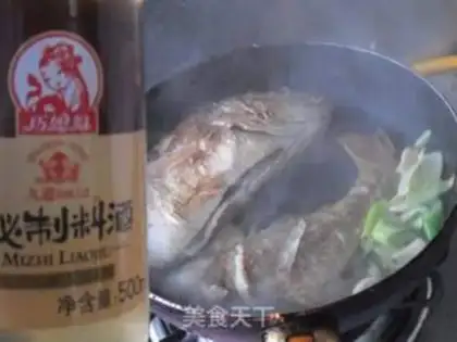 Make Burning yellow fish step 6