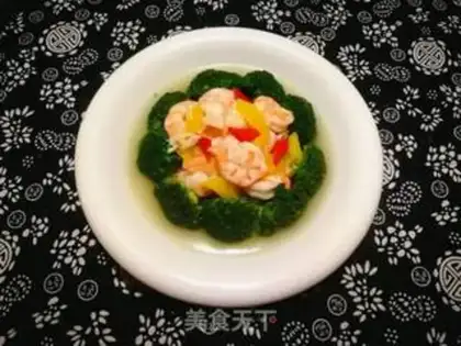 Make Shrimp broccoli step 16