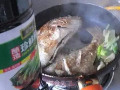 Make Burning yellow fish step 8