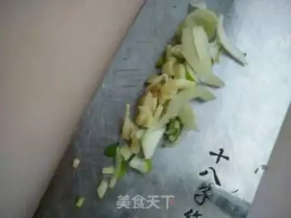 Make Shrimp celery step 1