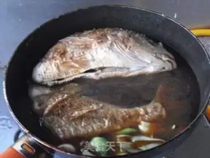 Make Burning yellow fish step 9