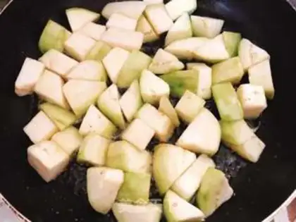 Make Red eggplant step 2