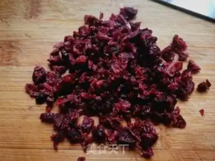 Make Cranberry cookies step 1